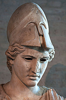 罗马,雕塑,雅典娜,古代雕塑展览馆,慕尼黑,巴伐利亚,德国,欧洲