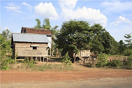 小屋,柬埔寨