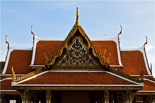 曼谷,寺庙,泰国,抽象,彩色
