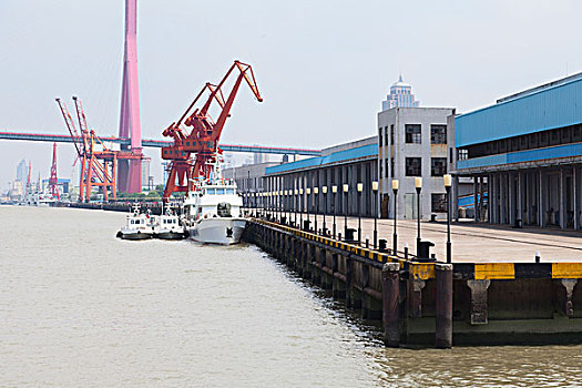 上海的港口码头