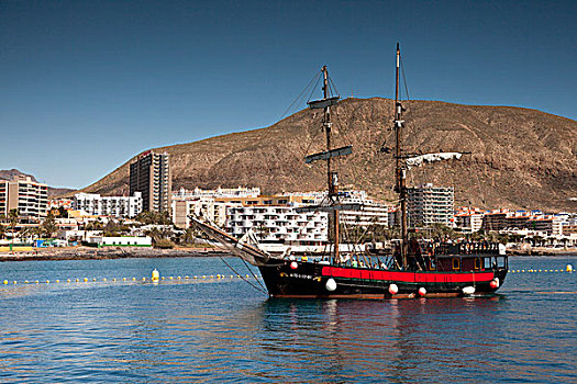 帆船,特内里费岛,加纳利群岛,西班牙,欧洲
