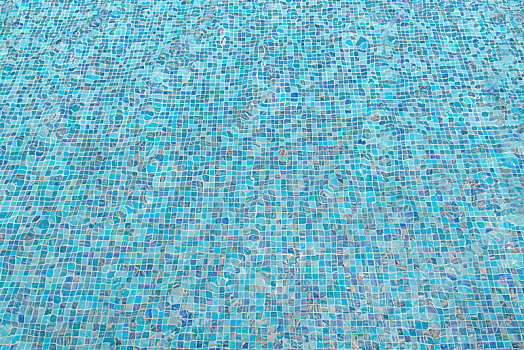 蓝色,游泳池,晴朗,反射,抽象,背景