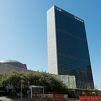 联合国,总部,市中心,东方,曼哈顿,纽约,美国