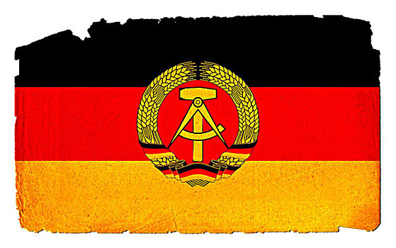 脏,旗帜,民主德国