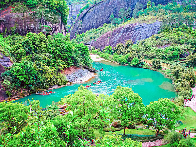 福建武夷山風光_高清圖片_全景視覺