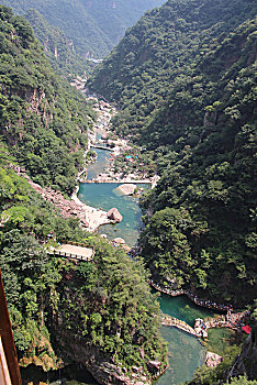 河南辉县宝泉风景区