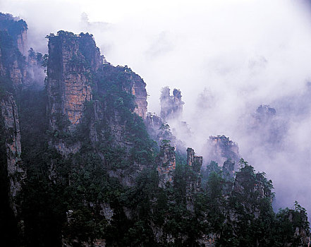 中国湖南张家界自然风景