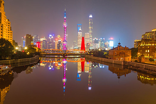 上海绚丽夜景