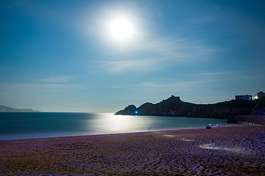 海滩,沙滩,海浪