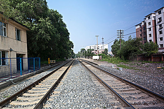 车站铁路景观
