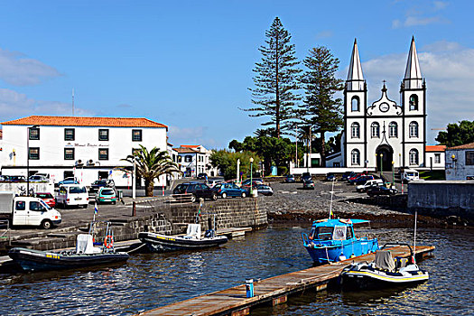 圣玛丽亚教堂,皮库岛,亚速尔群岛,葡萄牙,欧洲