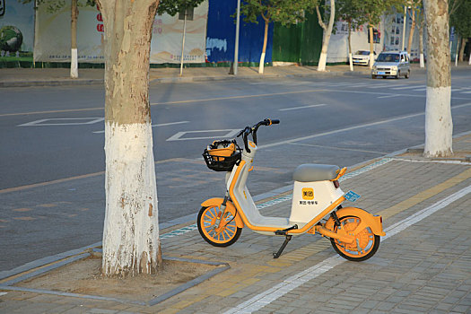 山东省菏泽市,牡丹之都的清晨,干净整洁文明有序