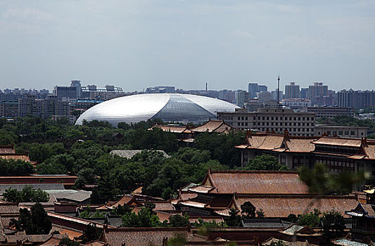 北京故宫与城市景观