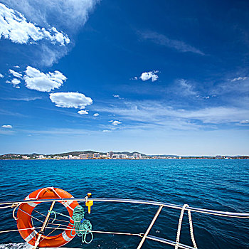 伊比萨岛,船,巴利阿里群岛