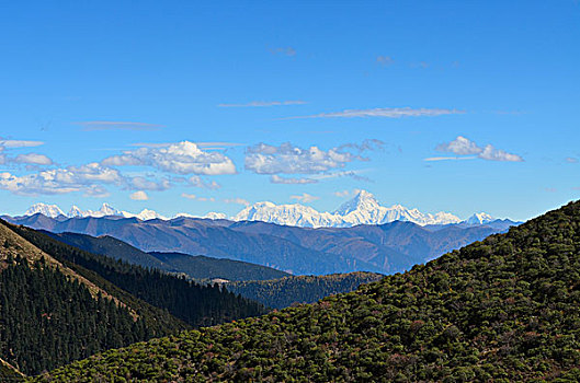 贡嘎雪山