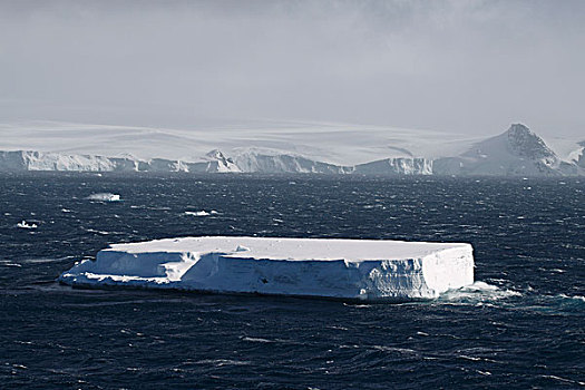 冰山,海岸,威德尔海,南极半岛,南极