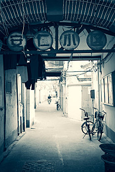 老上海素材,老城厢,上海老照片