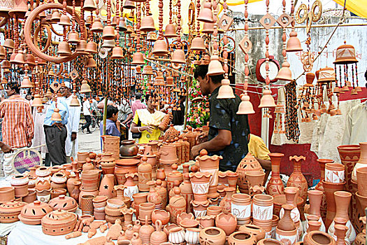 孟加拉,工艺品,物品,售出,2007年