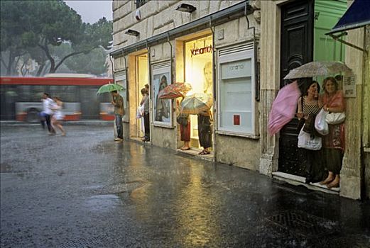 雨,阿根廷,罗马,意大利,欧洲