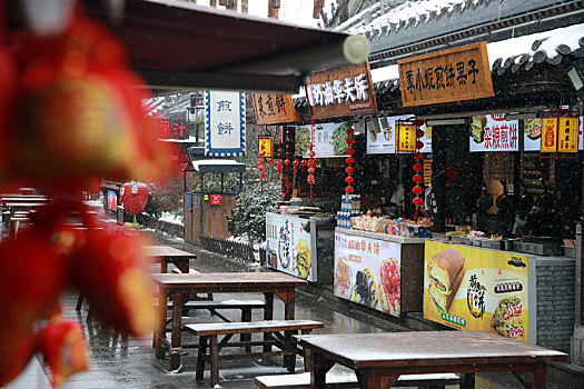 元宵佳节遇瑞雪,雪中美景醉游人