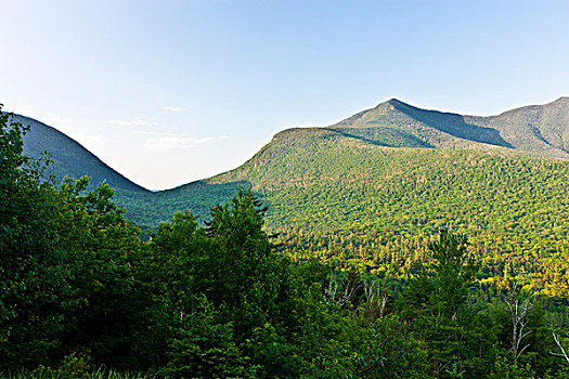 东方,风景,公路,新,怀特山