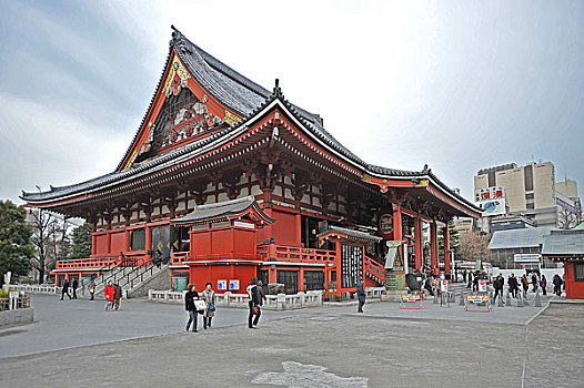 东京浅草雷门寺