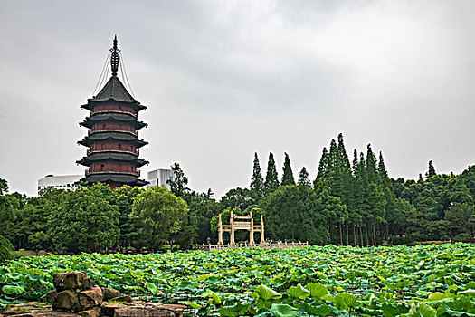 湖州飞英公园飞英塔