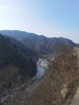 秦岭山脉,秦岭山,秦岭风光,秦岭,自然风光,自然景观,渭源秋色,渭水源头