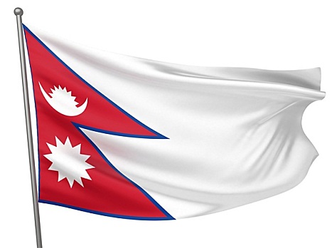 尼泊尔,旗帜