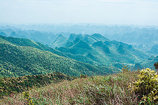 山岭风光