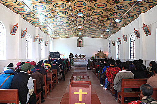 天主教堂礼拜
