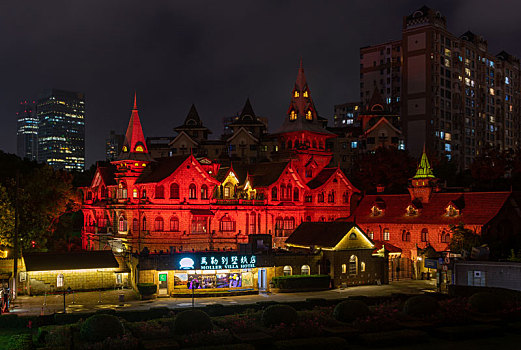 上海马勒别墅夜景