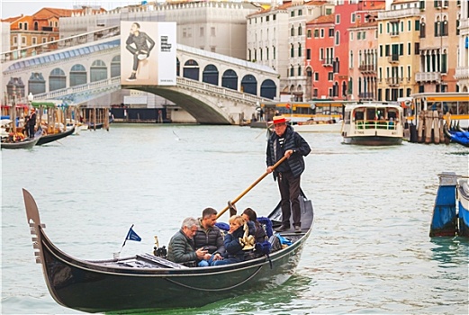 小船,旅游,威尼斯,意大利