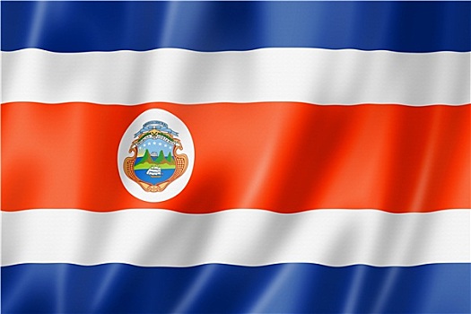 哥斯达黎加,旗帜