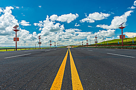 青藏高原国道道路