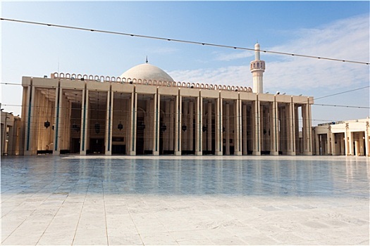 户外,大清真寺,科威特城,中东