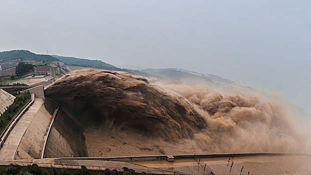 水浪底水库排