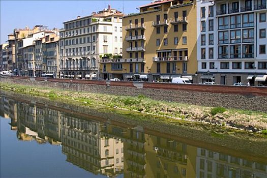 建筑,阿尔诺河,意大利
