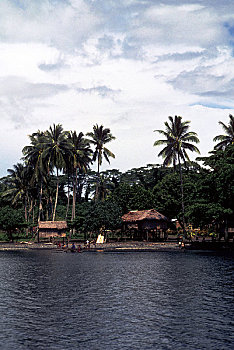 巴布亚新几内亚,长岛,乡村,海洋