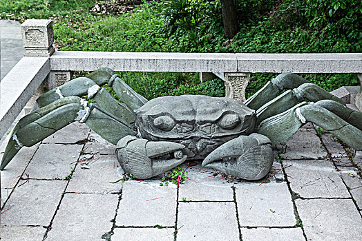 大闸蟹雕塑建筑景观