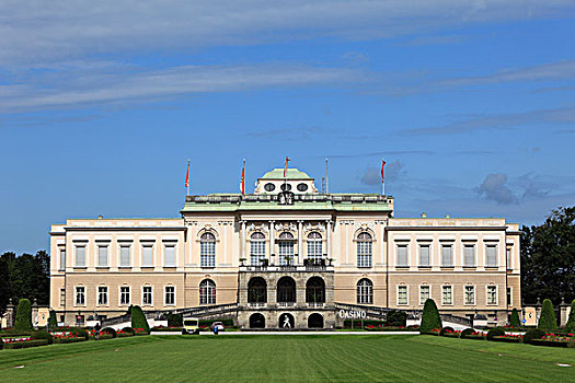 城堡,赌场,萨尔茨堡,奥地利,欧洲