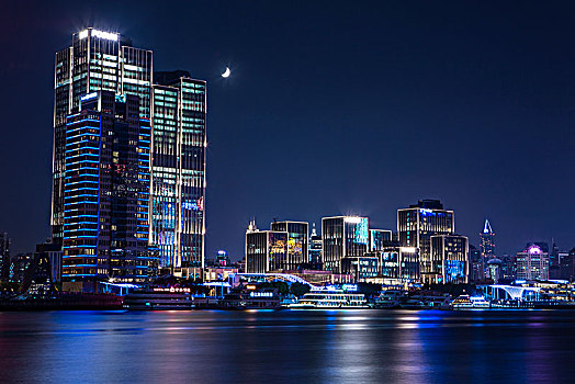 上海黄浦江夜景