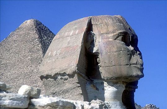 卡夫拉金字塔,卡夫拉,吉萨金字塔,埃及,第四王朝,公元前26世纪,艺术家,未知