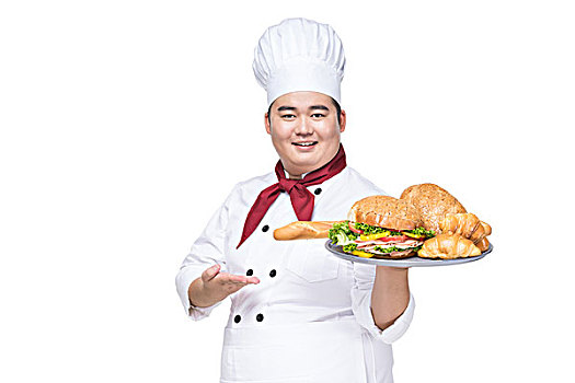 肥胖的厨师