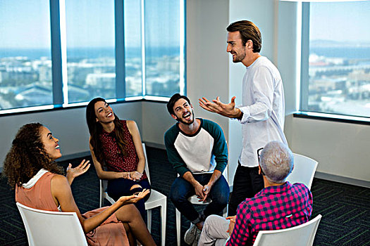 商业创意,团队,讨论,办公室