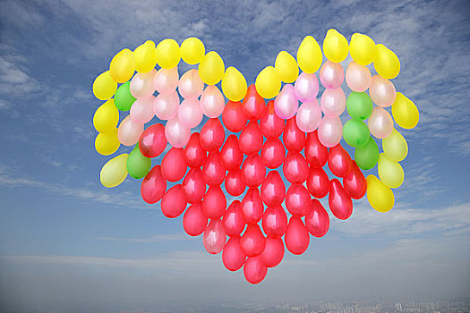 爱心气球