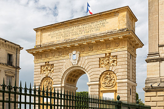 历史,凯旋门,蒙彼利埃,法国南部