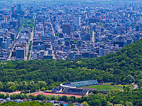 札幌,风景,山