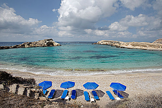 海滩,卡帕索斯,岛屿,爱琴海岛屿,爱琴海,多德卡尼斯群岛,希腊,欧洲
