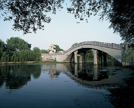 许昌市灞陵桥景区图片